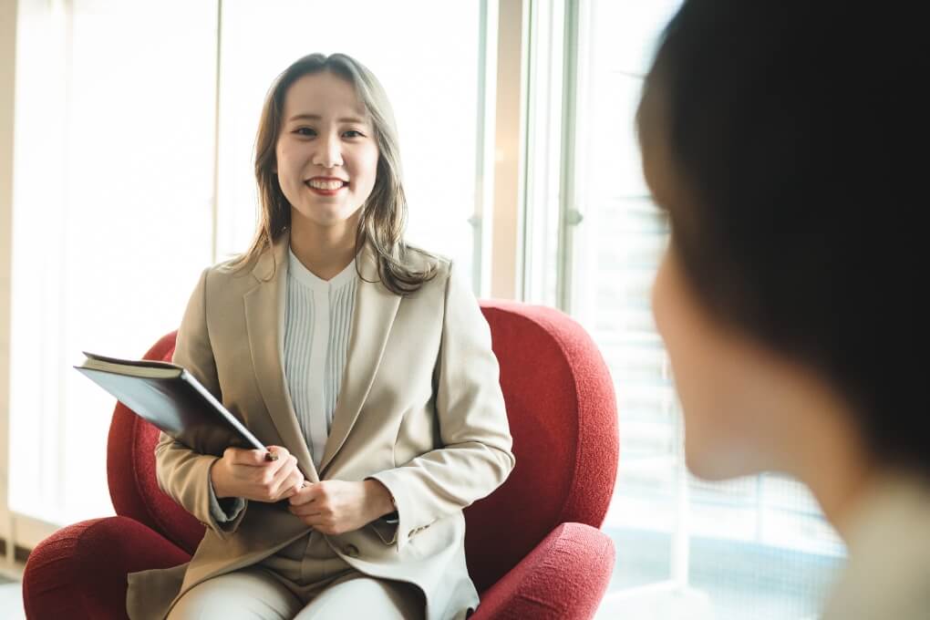 無理な勧誘は行っていません