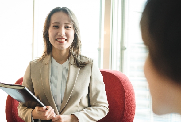 無理な勧誘は行っていません