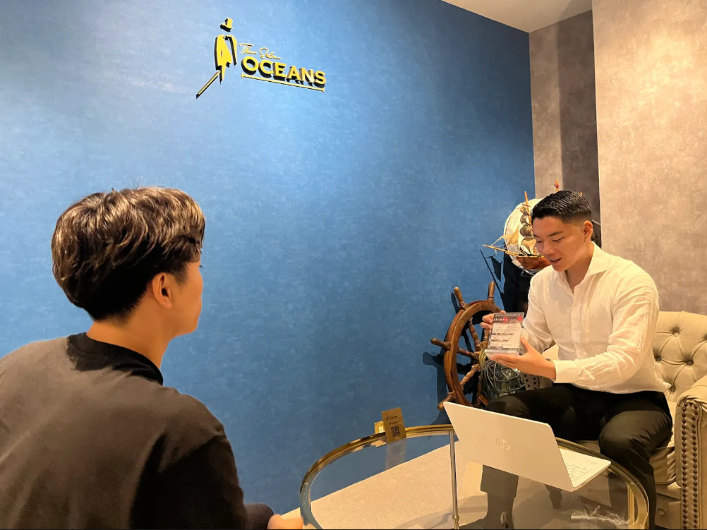 “朝の髭を剃る時間が無くなり、肌もきれいに。”